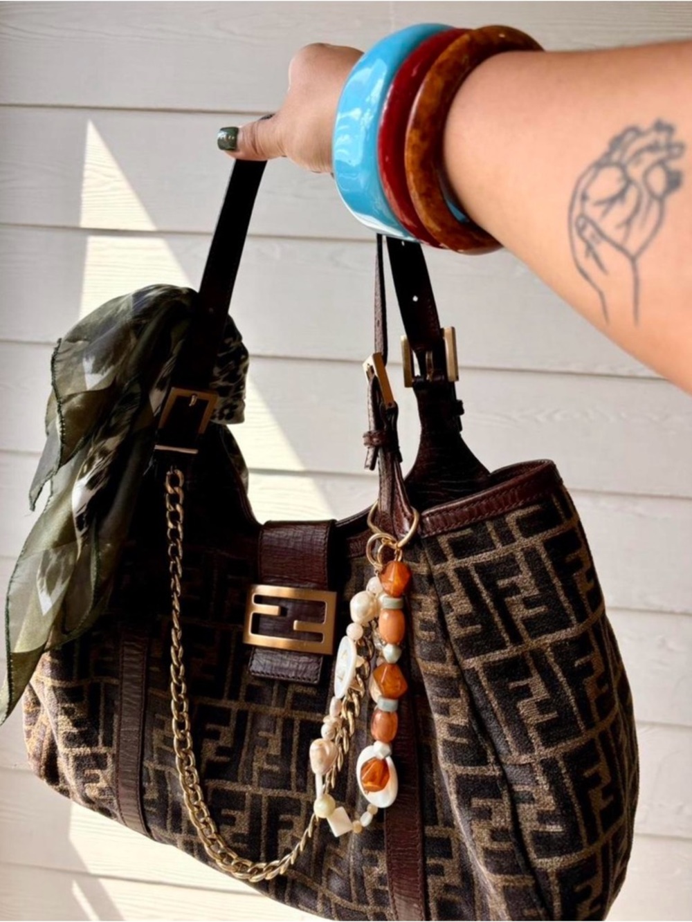 Vintage Fendi Zucca Bag
